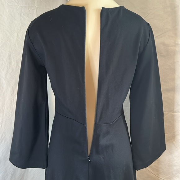 EVERLANE THE FORM MINI DRESS BACK ZIP CLOSURE BODY HUGGING FOT SIZE 0 - Picture 9 of 16